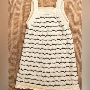 OshKosh B'gosh Ivory Knit Dress Sz 18 Month